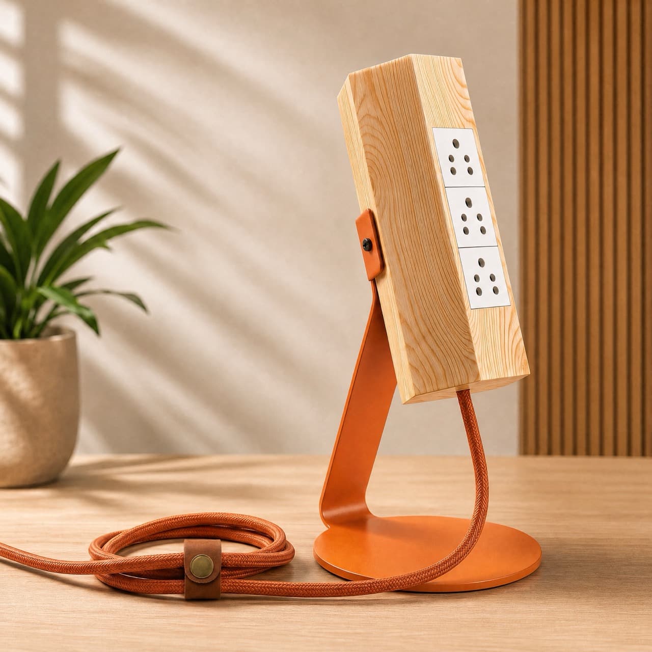 Charging a tablet on the floor
